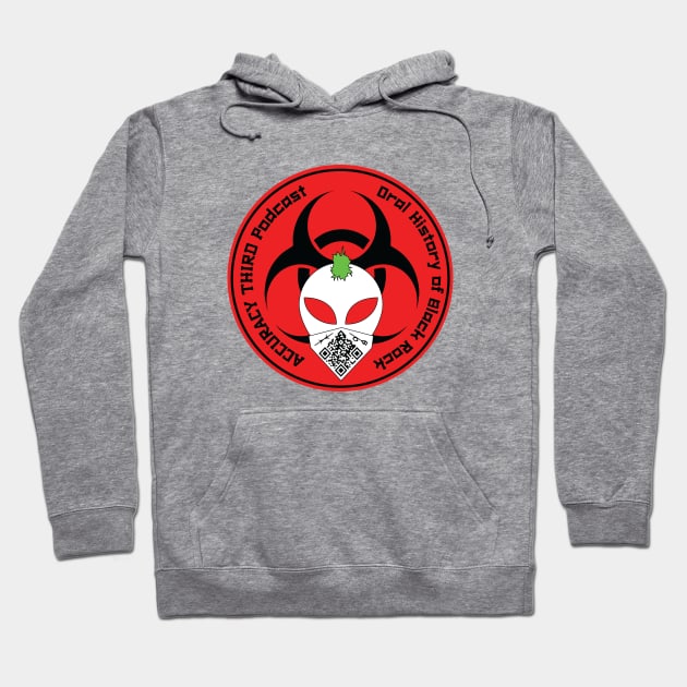 Biohazard Mohawk Alien Hoodie by AccuracyThird